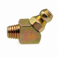 Kegelschmiernippel DIN 71412 B (H2/S) SFG M6 x 1,0 Stahl gelb verzinkt