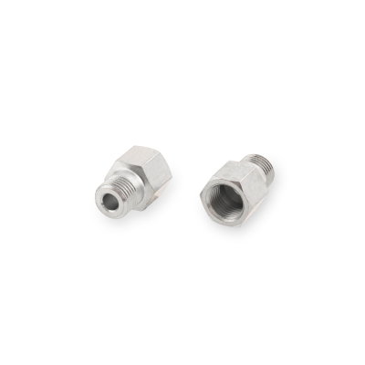 Schmiernippelverlängerung IG: M10x1,0 / AG: M10x1,0 20mm (Verlängerung um 14mm) 13/6kant Stahl verzinkt