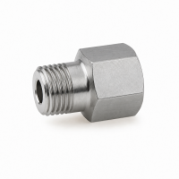 Schmiernippelverlängerung IG: M10x1,0 / AG: M10x1,0 20mm (Verlängerung um 14mm) 13/6kant Stahl verzinkt