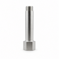 Schmiernippelverlängerung IG: M10x1,0 / AG: M10x1,0 50mm (Verlängerung um 44mm) 13/6kant Stahl verzinkt