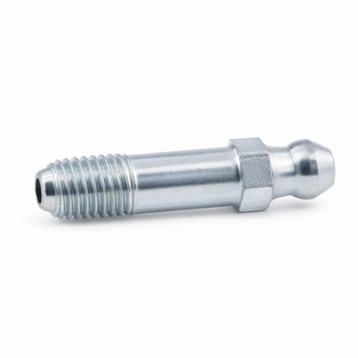 Kegelschmiernippel DIN 71412 A (H4) 29mm mit Schaft 1/4" UNF Stahl verzinkt