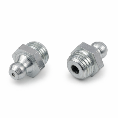 Kegelschmiernippel DIN 71412 A (H1) 3/8" UNF Stahl verzinkt
