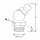 Kegelschmiernippel DIN 71412 B (H2) M10 x 1,5 Edelstahl V2A