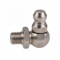 Kegelschmiernippel DIN 71412 C (H3) M6 x 0,75 Edelstahl V2A