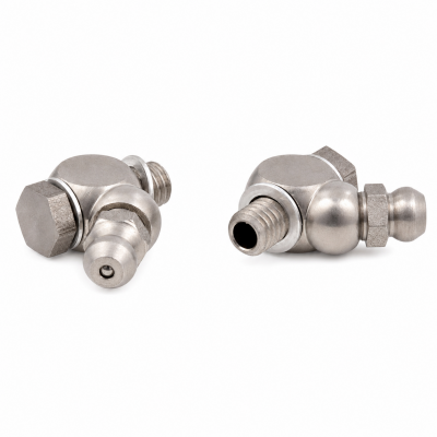 Kegelschmiernippel H2 M6 x 1,0 Edelstahl V2A - schwenkbar -