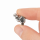 Kegelschmiernippel H2 M6 x 1,0 Edelstahl V2A - schwenkbar -