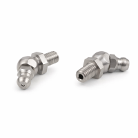 Kegelschmiernippel DIN 71412 B (H2) M6 x 1,0 Gewindelänge 8mm Edelstahl V2A