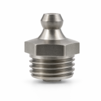 Kegelschmiernippel DIN 71412 A (H1) 1/4" NPT Edelstahl V2A