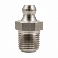 Hochdruckschmiernippel bis 400 bar DIN 71412 A (H1) NPT 1/8" Edelstahl V2A