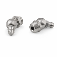 Kegelschmiernippel DIN 71412 B (H2) 1/8" NPT Edelstahl V2A