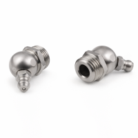 Kegelschmiernippel DIN 71412 B (H2) R 1/4" Edelstahl V2A