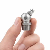 Kegelschmiernippel DIN 71412 B (H2) R 1/4" Edelstahl V2A