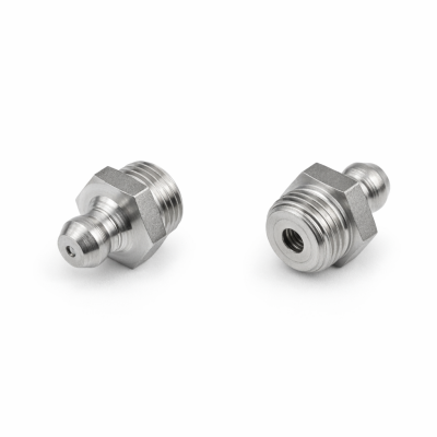 Kegelschmiernippel DIN 71412 A (H1) R 1/8" Edelstahl V2A