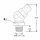 Kegelschmiernippel DIN 71412 B (H2) 1/4" UNF Edelstahl V2A