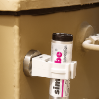 Halteschelle für simalube Schmierstoffgeber 15ml