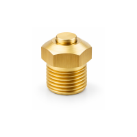 Druckstift-Entlüftungsventil ca. 0,7-1,0 bar Öffnungsdruck G 1/8" Messing