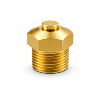 Druckstift-Entlüftungsventil ca. 0,5-1,5 bar Öffnungsdruck G 1/8" Messing