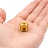 Druckstift-Entlüftungsventil ca. 0,5-1,5 bar Öffnungsdruck G 1/8" Messing