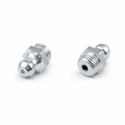 Kegelschmiernippel DIN 71412 A (H1) M8 x 1,0 Gewindelänge 4mm Stahl verzinkt