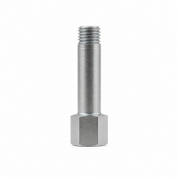 Schmiernippelverlängerung IG: M8x1,0 / AG: M8x1,0 40mm (Verlängerung um 34mm) 11/6kant Stahl verzinkt