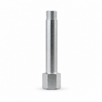 Schmiernippelverlängerung IG: M8x1,0 / AG: M8x1,0 50mm (Verlängerung um 44mm) 11/6kant Stahl verzinkt