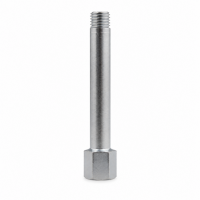 Schmiernippelverlängerung IG: M8x1,0 / AG: M8x1,0 60mm (Verlängerung um 54mm) 11/6kant Stahl verzinkt