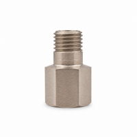 Schmiernippelverlängerung IG: M8x1,0 / AG: M8x1,0 20mm (Verlängerung um 14mm) 11/6kant Edelstahl V2A