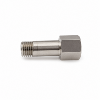 Schmiernippelverlängerung IG: M8x1,0 / AG: M8x1,0 30mm (Verlängerung um 24mm) 11/6kant Edelstahl V2A