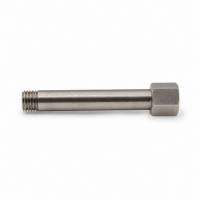 Schmiernippelverlängerung IG: M8x1,0 / AG: M8x1,0 60mm (Verlängerung um 54mm) 11/6kant Edelstahl V2A