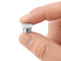 Verschlussstopfen M8 x 1 - zylindrisch - Stahl verzinkt