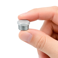 Verschlussstopfen M10 x 1 - zylindrisch - Stahl verzinkt