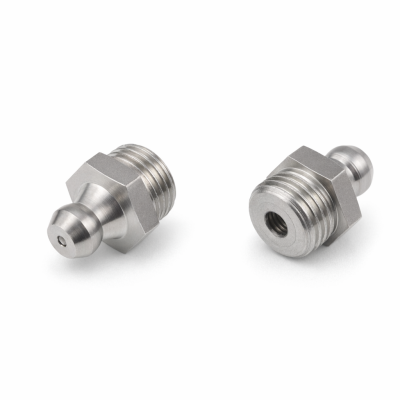 Kegelschmiernippel DIN 71412 A (H1) M10 x 1,0 Edelstahl V4A