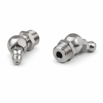 Kegelschmiernippel DIN 71412 B (H2) M10 x 1,0 Edelstahl V4A