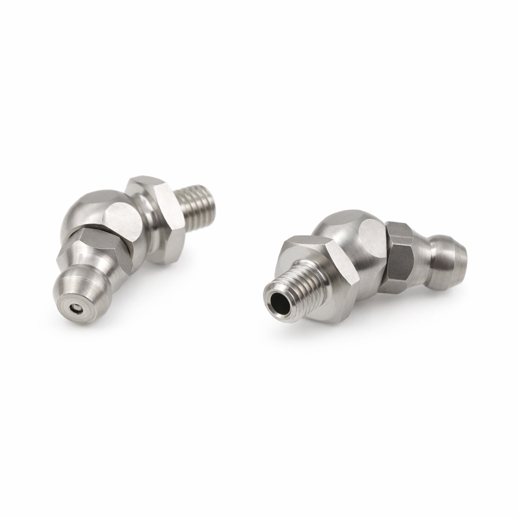 Kegelschmiernippel DIN 71412 B (H2) R 1/8 Stahl verzinkt Kegelschmiernippel DIN 71412 B (H2) R 1/8 Stahl verzinkt