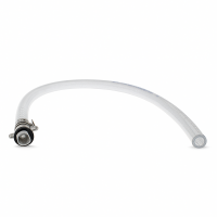 PVC Schlauch 600mm lang ohne Auslaufrohr