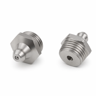 Kegelschmiernippel DIN 71412 A (H1) 1/4" NPT Edelstahl V4A
