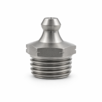 Kegelschmiernippel DIN 71412 A (H1) 1/4" NPT Edelstahl V4A