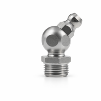 Kegelschmiernippel DIN 71412 B (H2) 1/8" NPT Edelstahl V4A