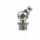 Kegelschmiernippel DIN 71412 B (H2) R 1/8" Edelstahl V4A