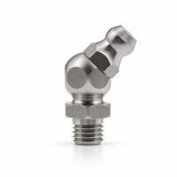 Kegelschmiernippel DIN 71412 B (H2) 1/4" UNF Edelstahl V4A