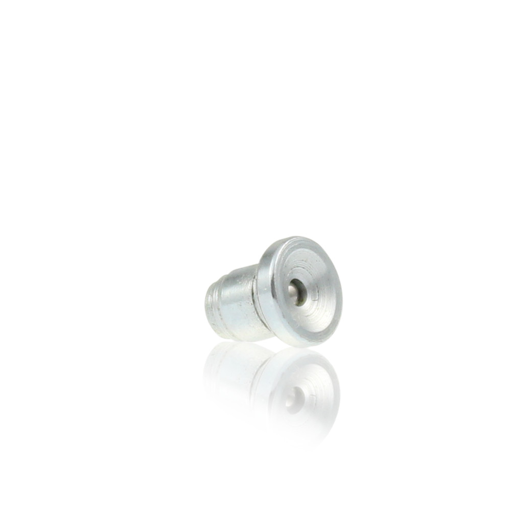 Trichterschmiernippel DIN 3405 D3 M4 x 0,7 Stahl verzinkt