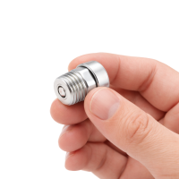 Entlüftungsventil mit Staub- und Spritzschutz M16x1,5 Stahl verzinkt 0,2bar Öffnungsdruck