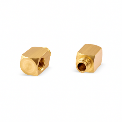 Winkelstück 90° Innen-/Aussengewinde G 1/8" Messing