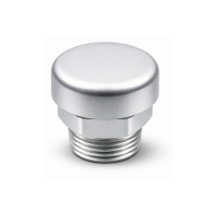 Entlüftungsventil mit Staub- und Spritzschutz G1/8" Stahl verzinkt 0,2bar Öffnungsdruck