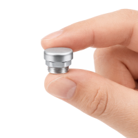 Entlüftungsventil mit Staub- und Spritzschutz G1/8" Stahl verzinkt 0,2bar Öffnungsdruck