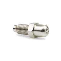 Kugelschmiernippel DIN 3402 K1 M3 x 0,5 Messing vernickelt