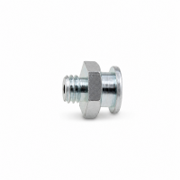 Flachschmiernippel DIN 3404 M1 (Ø16mm) M10 x 1,5 Stahl verzinkt
