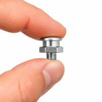 Flachschmiernippel DIN 3404 M22 (Ø22mm) M10 x 1,0 Stahl verzinkt