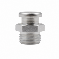 Flachschmiernippel DIN 3404 M4 (Ø10mm) M10 x 1,0 Stahl verzinkt