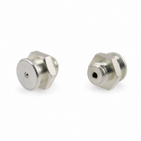 Flachschmiernippel DIN 3404 M1 (Ø16mm) M12 x 1,5 Stahl verzinkt